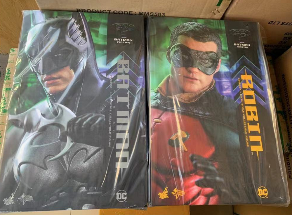 MMS593 Batman MMS594 Robin Batman Forever Models