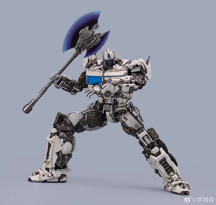 Pre Order Magnificent mecha MM-01W white Optimus Prime and Weapon accessory kit - Image 3